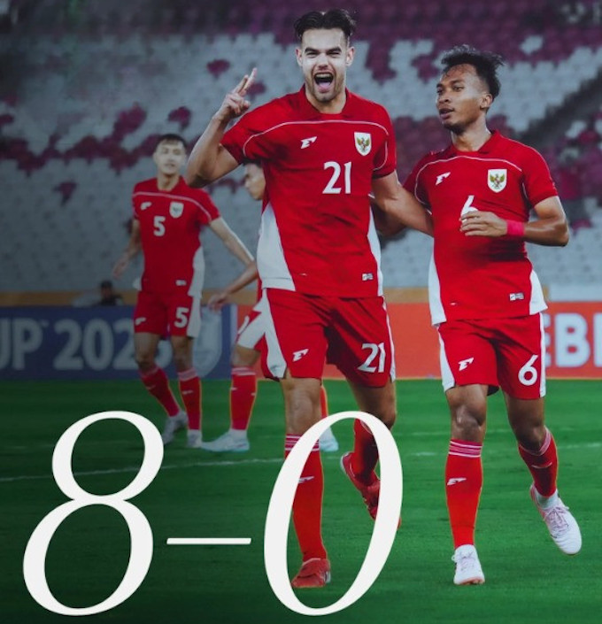 Khởi Đầu Rực Rỡ Của U23 Indonesia