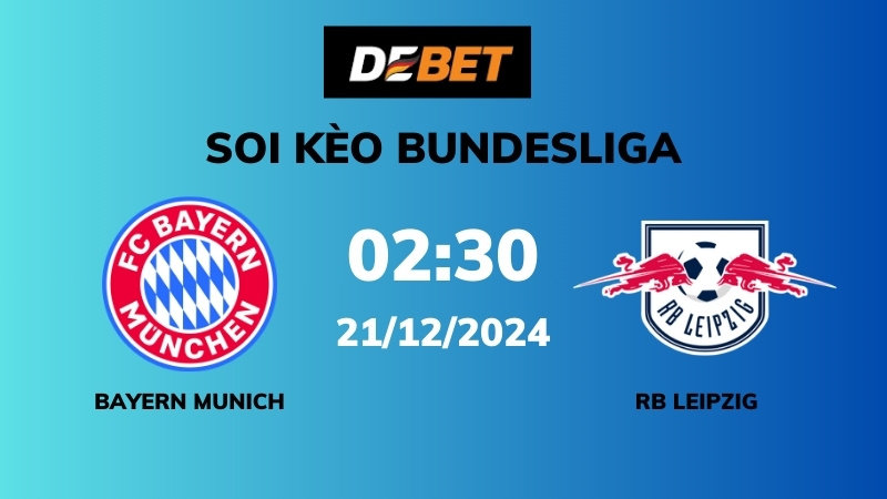 Bayern Munich dẫn đầu Bundesliga